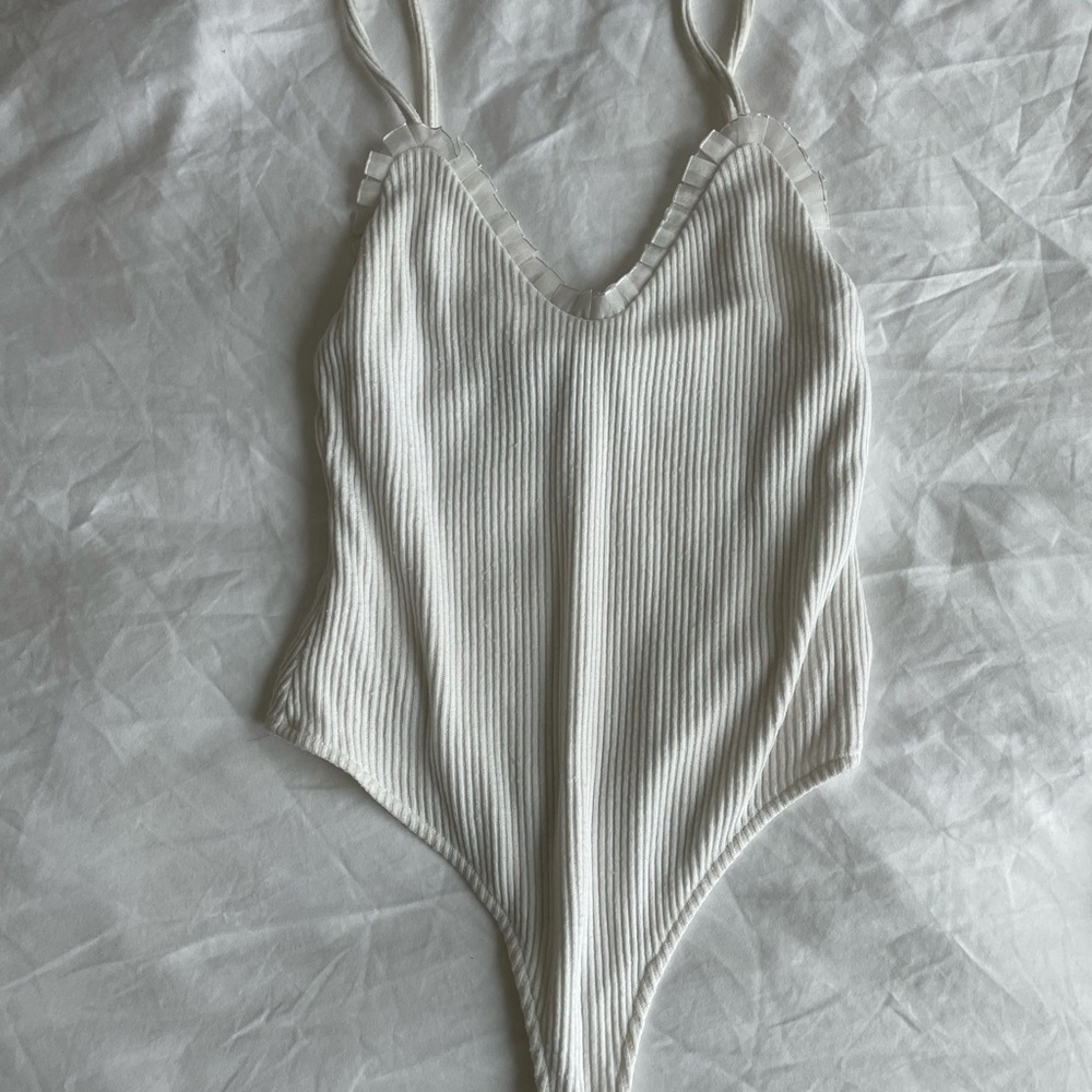 Majorelle bodysuit in white